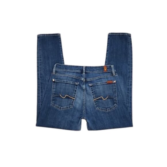 7 For All Mankind Button Fly Josefina Jeans - Picture 3 of 7